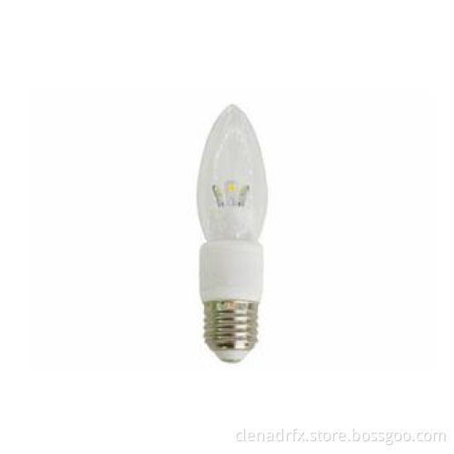Energy Saving 80 CRI 3W SMD LED Candle Bulb 400Lm ~ 450Lm F